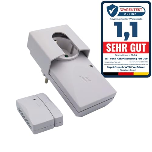 Schabus Funk-Abluftsteuerung FDS 200 1150 W Weiß mit Dibt-Zulassung (Ü-Zeichen)