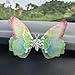 Dashboard Decorative Car Ornament with Butterfly Shape and Colorful Pearl Detail for Air Vent and Vehicle Interior Styling (F)
