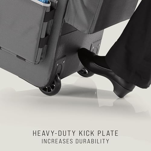 Rubbermaid Commercial Products Executive Quick Carts, Mobile/Travel Office Cart, Large, Dark Gray, for Housekeeper/Sales Rep/Medical Professionals/Home Healthcare/Teachers by Rubbermaid Commercial Products - Image 6