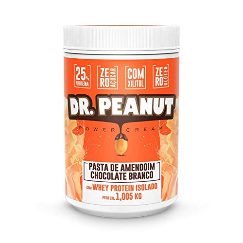 Pasta de Amendoim - 1005G Chocolate Branco com Whey Isolado - Dr. Peanut, Dr. Peanut