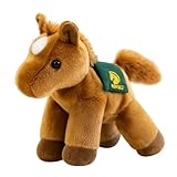 Morbidezza Avvolgente: Il cavallo di peluche è realizzato con fine peluche corto che risulta delicato sulle pelli sensibili, assicurando un comfort abbracciabile come una durante le o il sonno, ideale per routine di relax e della buonanotte