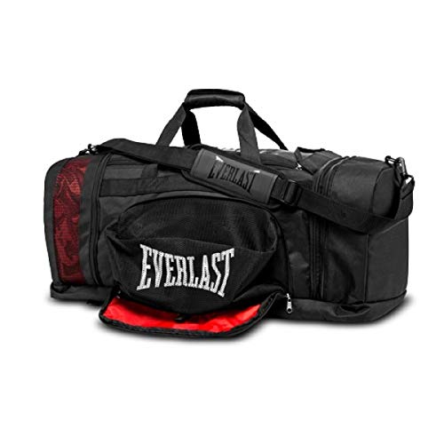 Everlast P00001578 Contender Duffle Bag Black Each