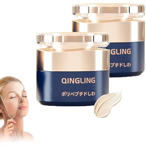 Qingling Wrinkle Removal Cream Japanese, Qinglin Face Cream, Qingling Anti-Wrinkle Cream, Qingling Firming Anti-Aging Cream, Change For Beautiful Skin Within 2 Weeks (2 Pcs) Cover