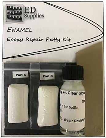Porcelain Baths, Sinks, Toilets & Shower Trays Epoxy Repair Putty Kit ...