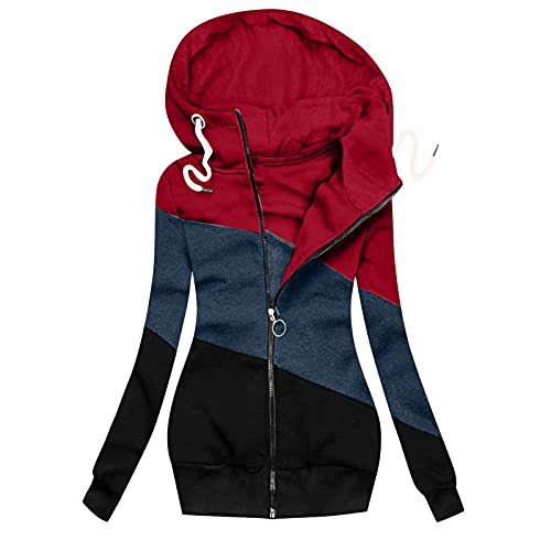 QHDDP Steppweste Damen Damen Steppjacke Lange Lederjacke Ausgefallene...