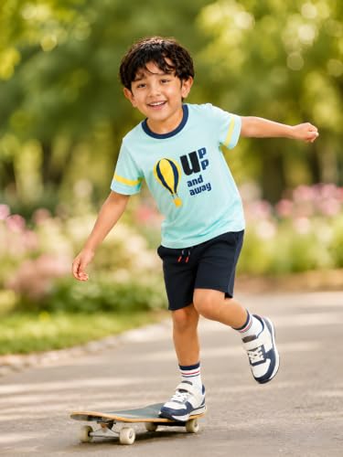 Image of Pilolo Kids Soft Cotton Lycra Pocket T-Shirt for Boy's