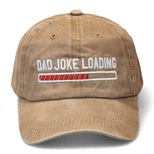 Dad Joke Curved Brim Dad Hat, Funny Baseball Cap, Gift for Dad ...