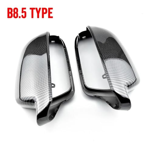 Coques Rétroviseurs Carbone pour Rénover Rétroviseur Extérieur Rayé A4 - 2