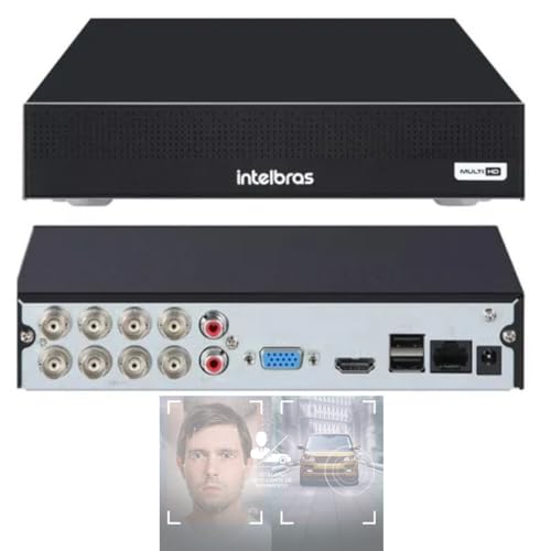 DVR STAND ALONE 8 CANAIS MULTI-HD MHDX 1108-C INTELBRAS