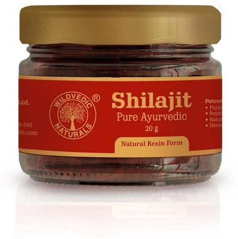 Image of Pure Original Himalayan Origin Shilajit /Shilajeet Resin 20g | Improve Strength & Stamina For Men & Women| Concentrated Formula Stronger Than Pills & Capsules