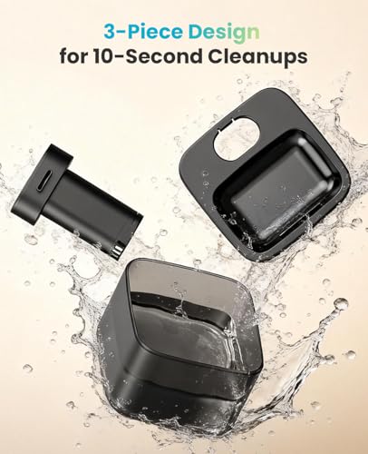 Image of oneisall 2.2L /74oz Wireless Cat Water Fountain | True Cordless,Ultra Quiet SilentFlow Pump,3 Flow Modes,Easy to Clean(3-Piece Design),4000mAh Rechargeable,5-Layer Filter