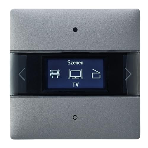 Système Smart Home KNX LUXORliving avec contrôleur de pièce et thermostat intégré