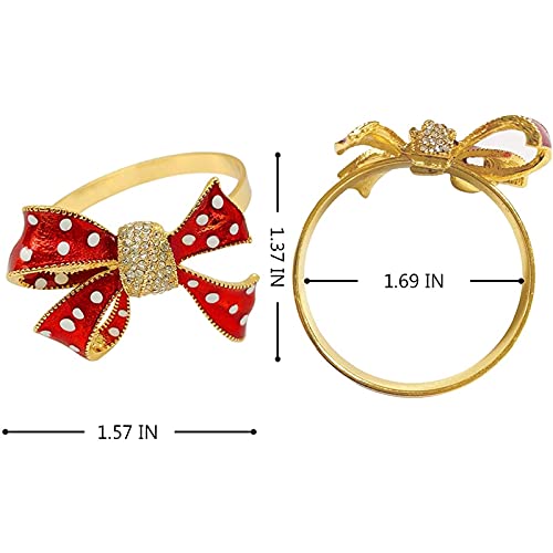 Amazon｜Josenidny ナプキンリング6個セット、結婚式、ディナー