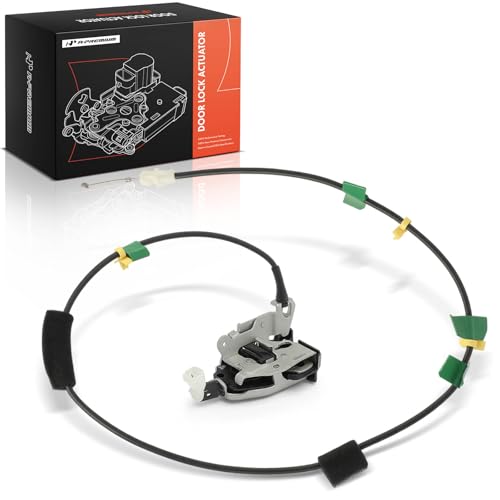 Image of A-Premium Door Lock Latch with Cable Compatible with Ford Vehicles - for F-150 F150 2009-2014 - Rear Lower Right, Replace# 9L3Z18264A00A