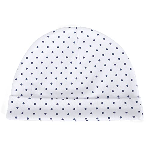 LACOFIA Pasgeboren Beanie Hoeden Baby Meisjes Katoen Bedrukte Muts Unisex Baby Top Knoop Essentiële Petten Pakket 3 - Image 4