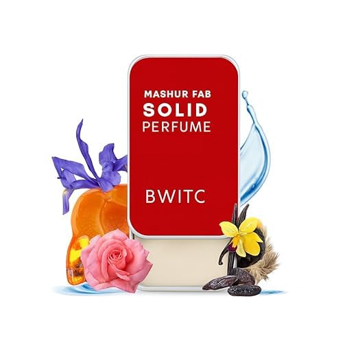 Image of Plant-Based Solid Perfume - Alcohol-Free Oud & Nomade - Non-Oily, Powerful Natural Scent for All Genders (BWITC)