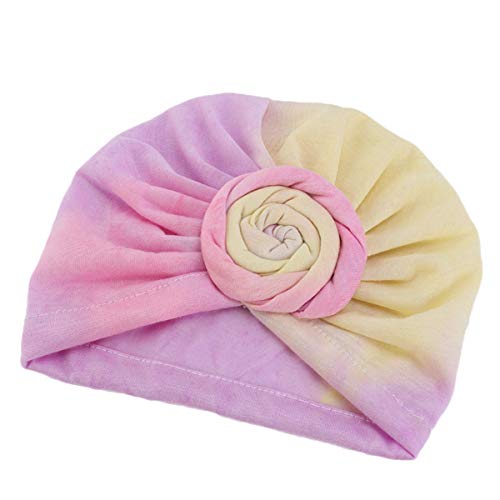 Qhome Girls India Hat Kids Turban Cap Kids Beanie Headband Toddler Tabbit Ear Hat Kids Set Head Cap Baby Hats4