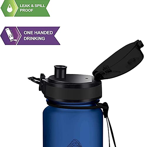 Super Sparrow Sports Water Bottle - 500ml - Non-Toxic BPA Free & Eco-Friendly Tritan Co-Polyester Plastic - For Running, Gym, Yoga, Outdoors and Camping - Image 3