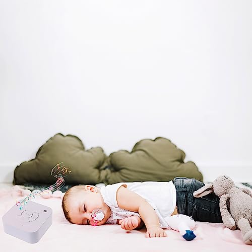 Aparelho Ruído Branco para Sono e Relaxamento do Bebê com 9 Sons Bateria Led USB