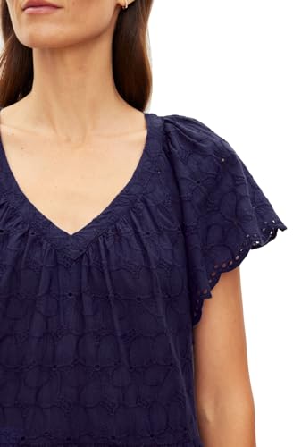 Image of Velvet Women's Wynette Embroidered Cotton Dress