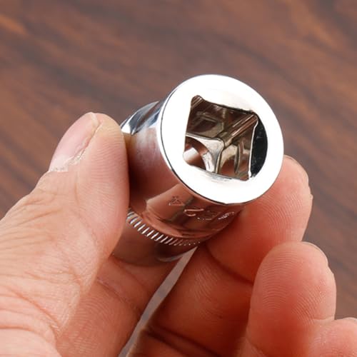 Ensemble de 14 douilles hexagonales E de haute précision en acier avec coffret de rangement - 7