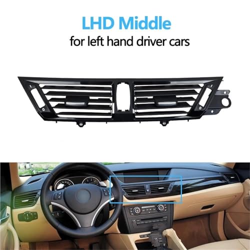 Grille de sortie climatisation pour BMW X1 E84 2010-2015 avant LHD