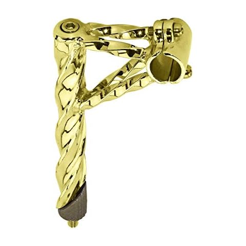 Alta Double Fat Twisted Steel Bicycle Stem Cover