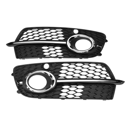 Cache phare antibrouillard avant en nid d'abeille pour pare-choc Audi Q5 S-Line 2013-2016