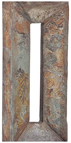Franklin Iron Works Tahoe Small Rustic Traditional Style Table Lamp 26" High Natural Stale Rectangular Box Shade For Living Room Bedroom House Bedside Nightstand Home Office Reading (Color May Vary) #TOP3