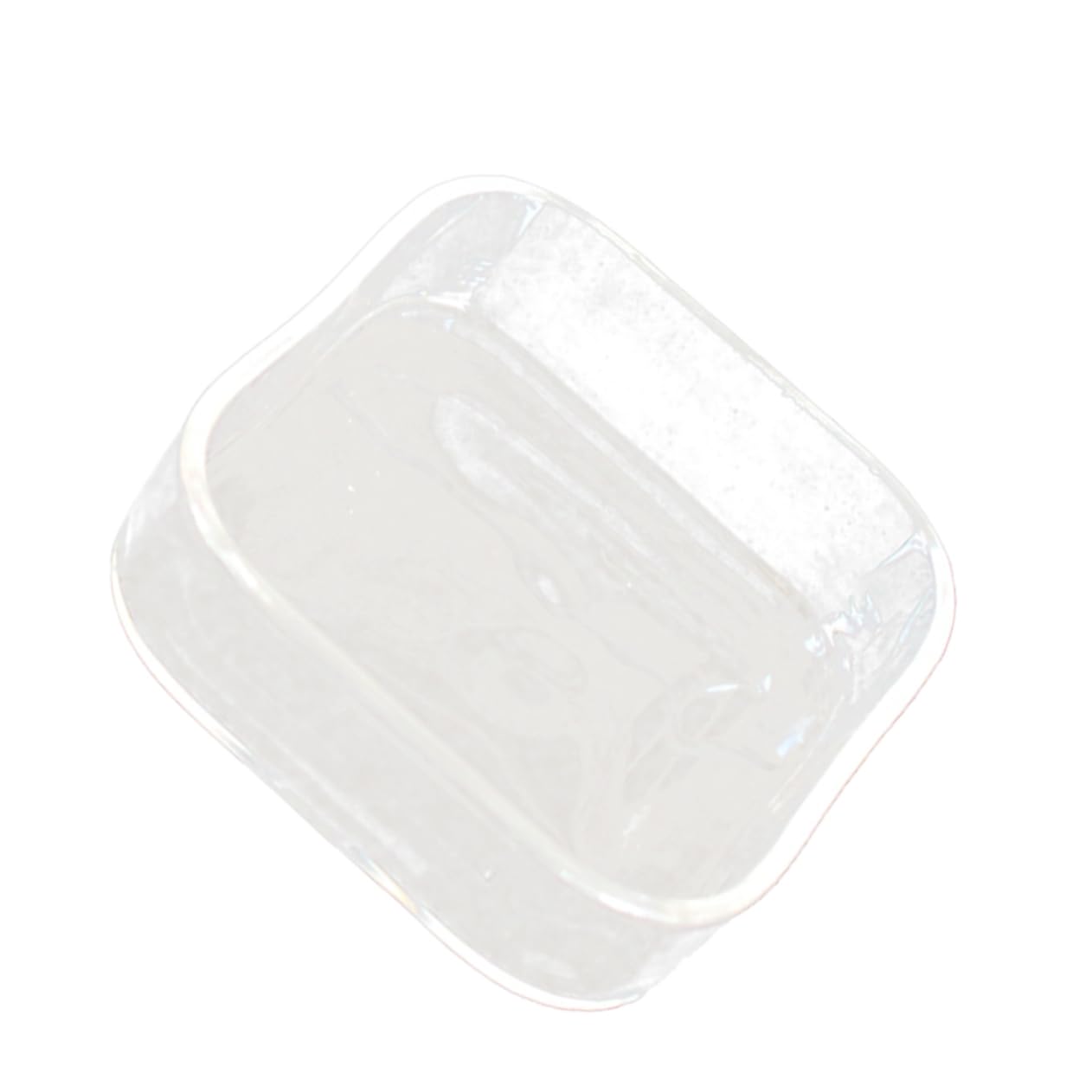 Toddmomy Reptile Pet Feeder Bowl Glass Dish for Lizard Tortoise Snails Transparent Feeding Container for Easy Observation and Cleanup Versatile Use as Holder Planter