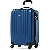 FERGÉ Handbagage Koffer Marseille premium harde spinner premium bagage-koffer blauw