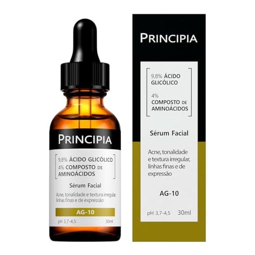 Sérum Renovador Principia 9,8% Ácido Glicólico + Aminoácidos
