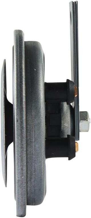 HELLA 3BA 002 768-201 Horn - B36-24V - 116dB(A) - Frequenzbereich: 400Hz - Hochton - Gehäusefarbe: grau - Flachsteckanschluss