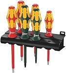 Wera - 5347777001 Kraftform Plus 160i/168i/6 Insulated Professional Screwdriver Set, 6-Piece