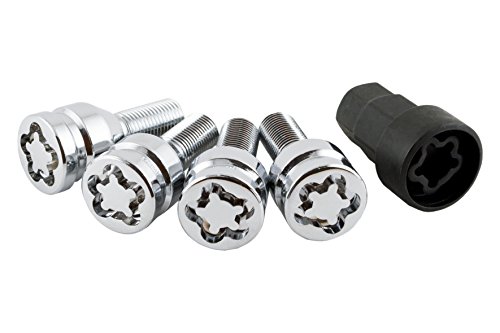 Tornillos antirrobo Bc Corona TOR9940 con acabado de alta resistencia para llanta 2