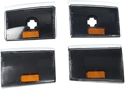 Spec-D Tuning 2LC-GMC88JM-APC Gmc Sierra C/K 1500 Suburban Yukon Pick Up Truck Black Corner Lights