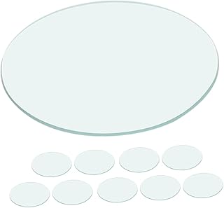 CIYODO Flask 10pcs Glassware Beaker Glass Sheet Watch Glass