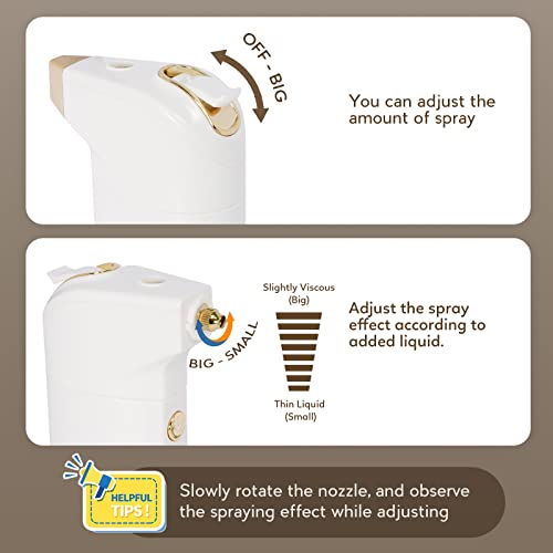 Pelcas Air Airbrush Makeup, Cordless Professional Airbrush Foundation Machine, Airbrush Compressor Set For Face At Home Spa(White) #TOP5