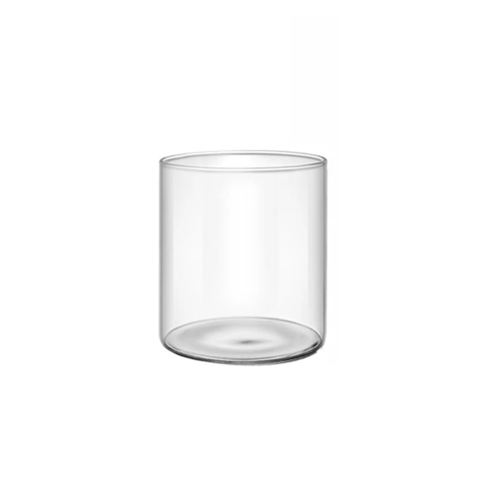 Vase Clear Glass Vase Cylinders For Centerpieces Weddings Party(Height 8cm)