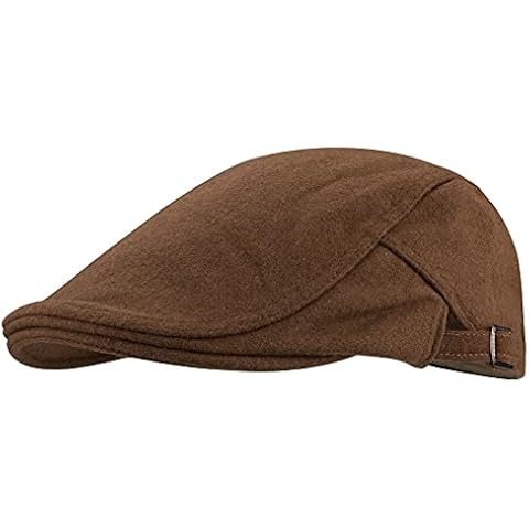 Gisdanchz Invierno Paño de Lana Boinas De Hombre Mujer Gorro Cover