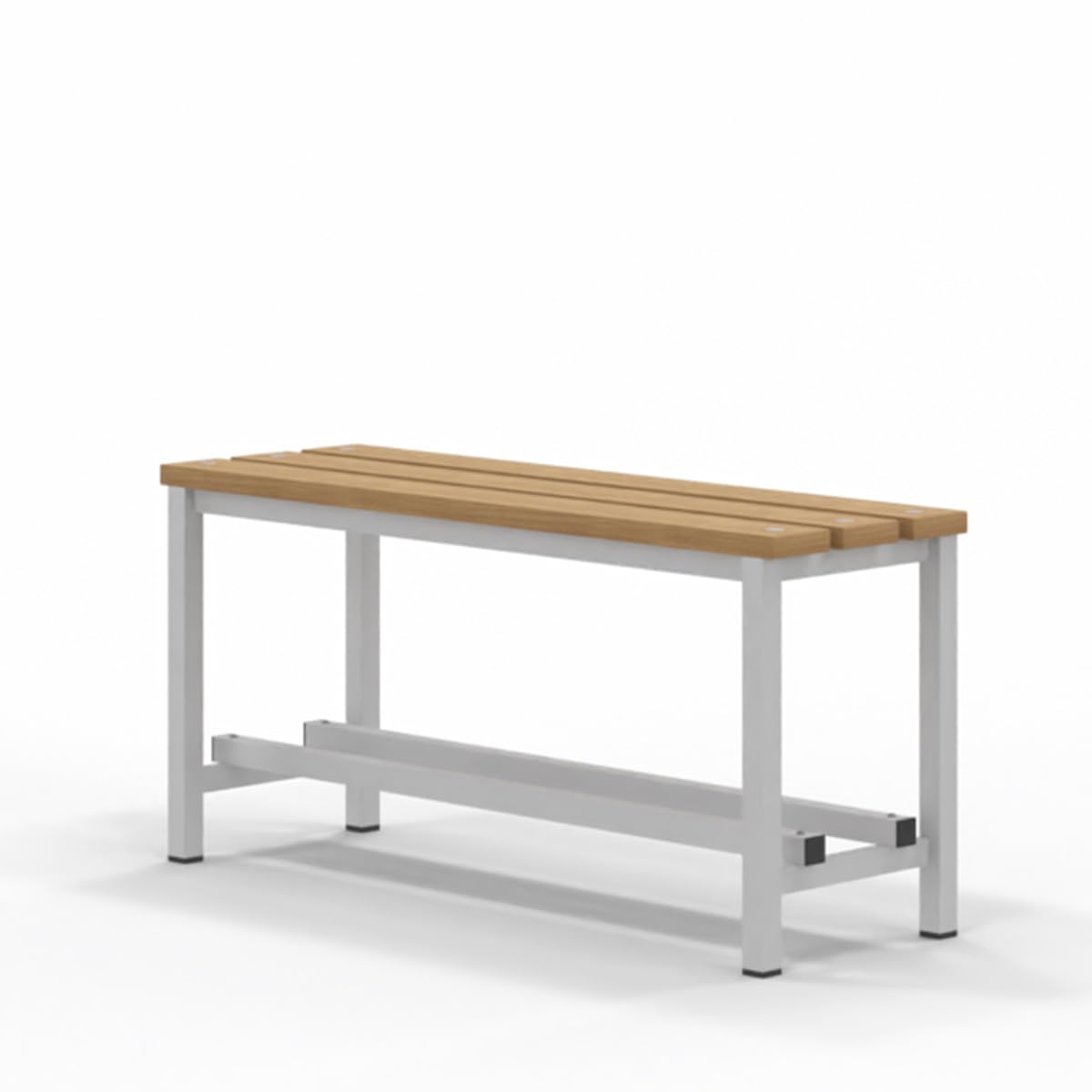 Spacio Banc en bois Norrköping style nordique pour usage professionnel ou à la maison, pour vestiaires, chambre, décoration même en extérieur. Banc pour personnes en bois (1 mètre)