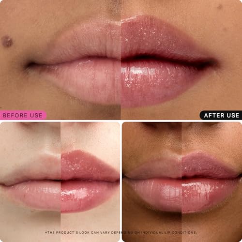 Nature Republic HONEY MELTING LIP GLITTER & PLUMPING (16 MIDNIGHT SPARKLE) SOFT LIP STICK Moisturizing Gloss, Volumizing formula, Color changing Sheer tint, Shine Glimmer Finish