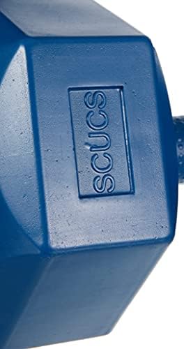 Avessa Scucs 10 kg Plastik Dambıl Set, 10 kg 2 Adet, Toplam 20 kg, Mavi Renk - Görsel 3