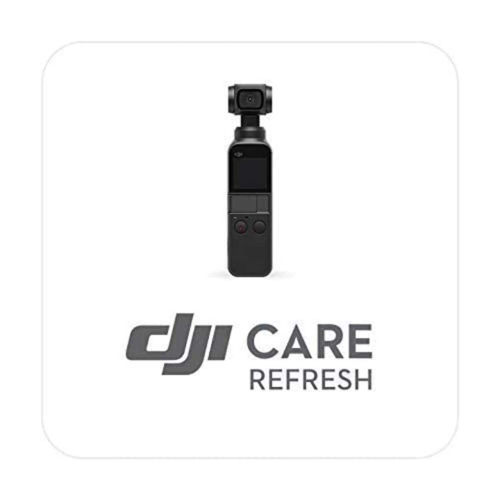 DJI Osmo Pocket - Care Refresh, plan de service pour Osmo Pocket, Jusqu'à deux remplacements en 12 mois, Assistance rapide, Couverture des accidents et des dégâts des eaux, Activé dans les 30 jours