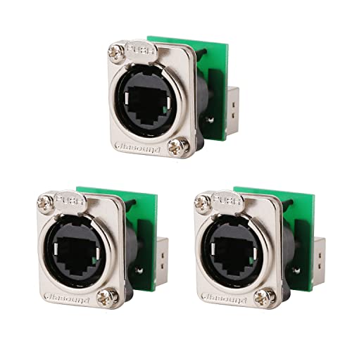 Conector de montaje Toronce RJ45 Ethercon (Pack 3) miniatura 1