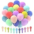 Oamwrae 110 Pezzi Palloncini Pastello, 12 Pollici Palloncini Compleanno, Palloncini Colorati ad Elio, per Decorazioni Compleanno, Baby Shower, Matrimonio