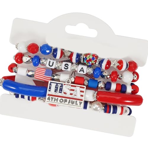 多層独立記念日 服に適した人工クリスタルチャームビーズセット