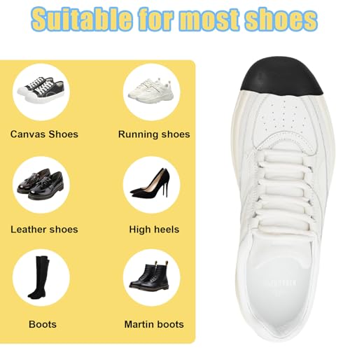 Image of Shoe Filler for Too Big Shoes Women and Men，Shoes Too Big Inserts, Can Be Used to Fill The Inside of The Footwear ，Cushion The Pressure and Prevent Slipping Off (3 Pairs Large Size,Black)
