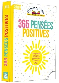 Mass Market Paperback Almabook Pensées positives 2019 [French] Book
