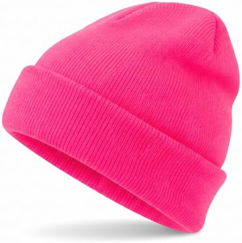 Hatstar Wintermütze | Damen Beanie Mütze | Herren Feinstrick Beanie | für Frauen Männer Unisex | Cuffed Hats Weich & Warm